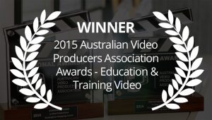 2015 AVPA Award Winner Training Video Production Perth